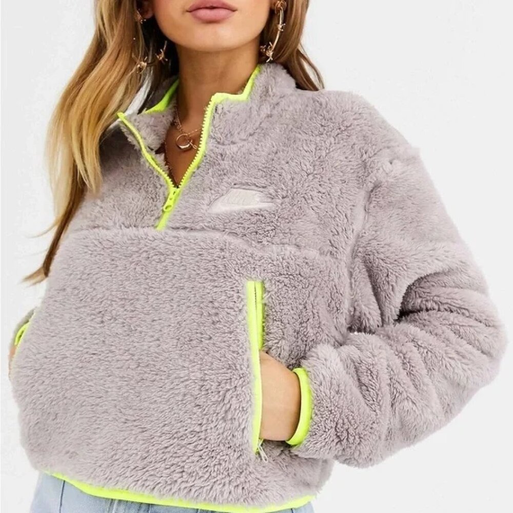Nike cropped fleece